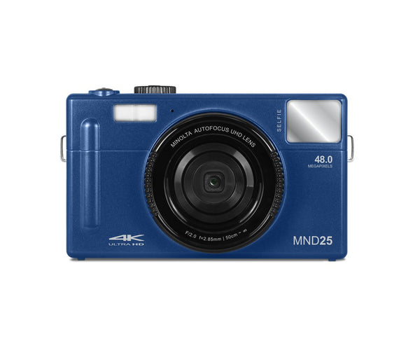 Minolta MND25 48MP/4K Ultra HD Camera w/Selfie Mirror (Blue)