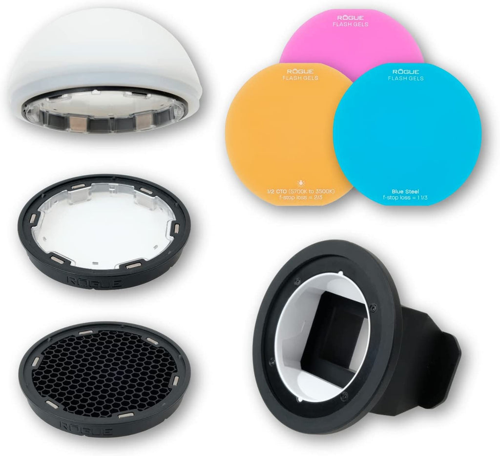 Rogue Round Flash kit + Rogue Flash Adapter Standard Allen's Camera