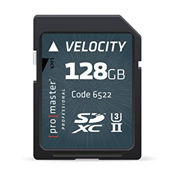 Pro 128GB Velocity SD Memory Card Rental - Provo