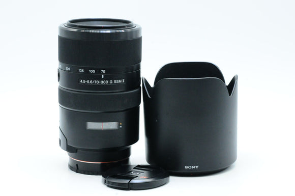 Used Sony 70-300mm f4.5-5.6 G SSM II A Mount Lens SAL70300G2