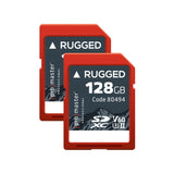 PRO SDXC 128GB Rugged UHS-II V60 | 2-PACK (89377)