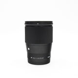 Used - Sigma 16mm f/1.4 DC DN Contemporary Lens for Canon M - 56847423