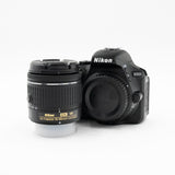 Used - Nikon D5600 w/ Nikon 18-55mm f3.5-5.6G AF-P DX VR - 3269605