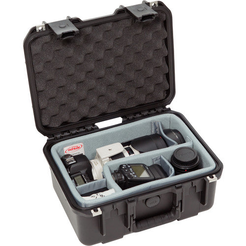 SKB 3I-1309-6DT Case w/ Dividers & Lid Foam (Black)