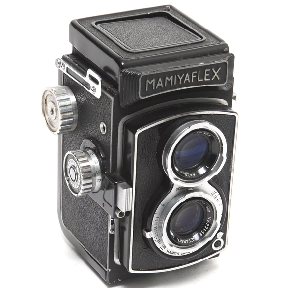 Used Mamiyaflex Twin Lens 120 Camera f3.5