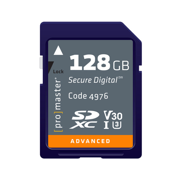 PRO SDXC 128GB Advanced UHS-I V30 (4976)