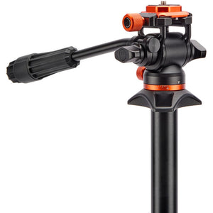 Airhed Trinity Arca Multi-function Compact Fluid Video Head w/Twist Plate Lock Blk/Copper