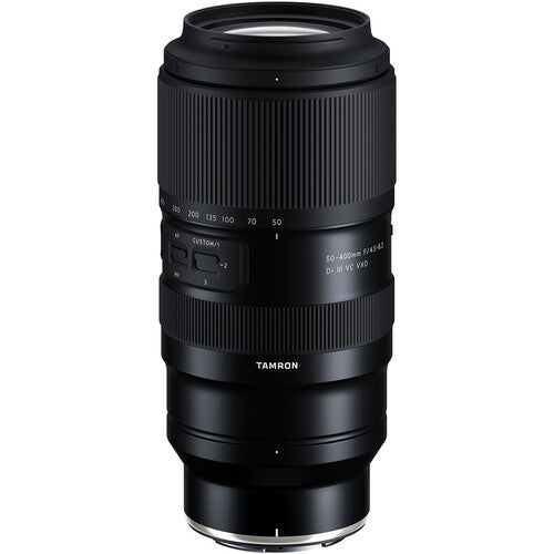 Tamron 50-400mm f/4.5-5.3 Di III VXD Lens for Nikon Z