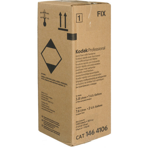 Kodak Rapid Fixer, Solutions A & B for B&W Film /Paper (makes 1 gallon for film/ 2 gallons for paper)
