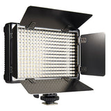 PRO LED308D CAMERA/VIDEO LIGHT W/BARNDOORS (7712, DAYLIGHT)