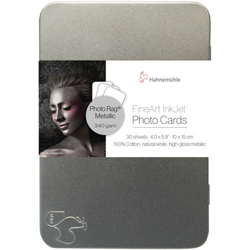 Hahnemühle PhotoRag Metallic Photo Cards (4 x 6