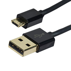 PRO USB A - MICRO DATA CABLE 6'