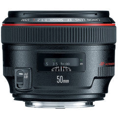 Canon 50mm F1.2L Rental SLC