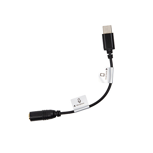 PRO Audio Cable USB-C male to 3.5mm TRRS female  - 3