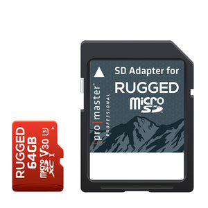 PRO Micro SDXC 64GB Rugged