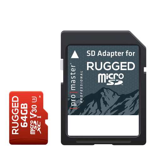 PRO Micro SDXC 64GB Rugged