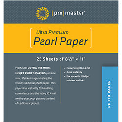 PRO INKJET PAPER (8.5X11, 25 SHEETS) - PEARL (5313)