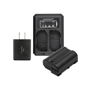 PRO Battery & Charger Kit for Nikon EN-EL15c (3381)