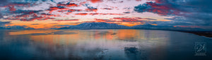 Reflections of the Cotton Candy Clouds - Utah Lake