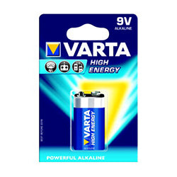 PRO VARTA BATTERY 9V HIGH ENERGY