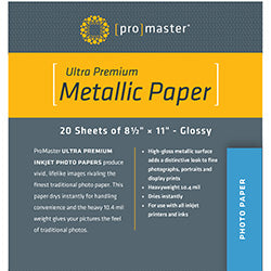 Pro Ultra Premium Metallic Paper - 8 1/2"x11" - 20 Sheets - 8 1/2" x 11" 20 Sheets (8432)