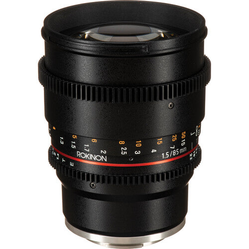 Used Rokinon Lens 85mm t/1.5 Cine  Sony E SLC
