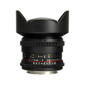 Rokinon Lens 14mm t/3.1 Cine (Canon Mount) Rental - Provo