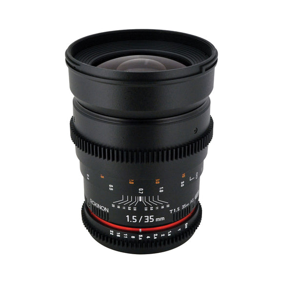 Rokinon Lens 35mm t/1.5 Cine  (Canon Mount) Rental - Provo