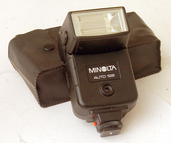 Used Minolta Auto 128 Flash (film)